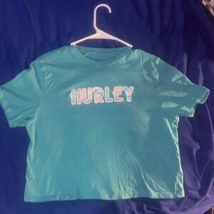 Teal Hurley crop top